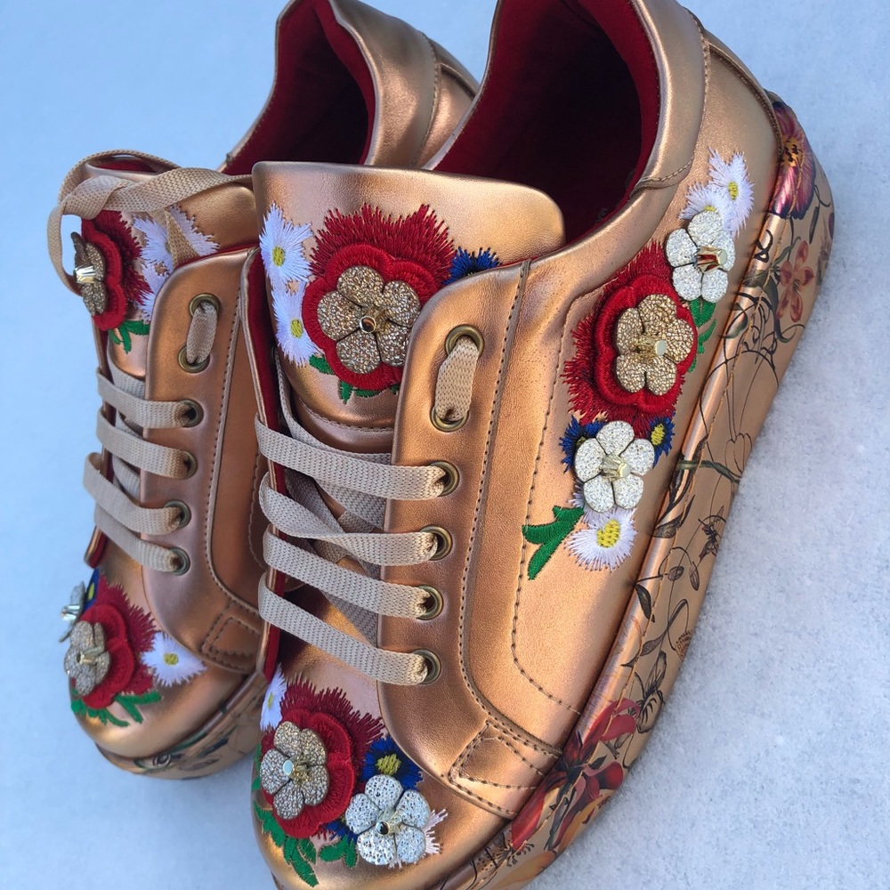Sneaker Flowers Seniorah Bronze